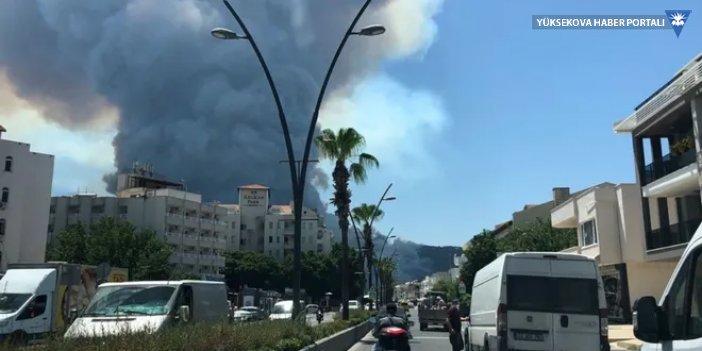 Marmaris'te orman yangını: 1 kişi öldü