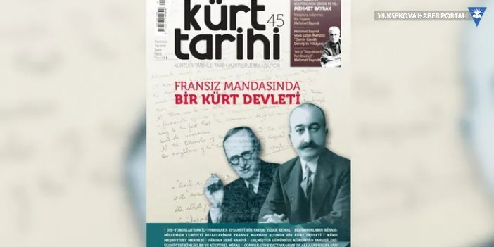 Kürt Tarihi Dergisi'nin 45. sayısı çıktı