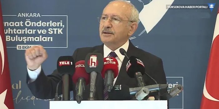 Kılıçdaroğlu: Dün elime önemli bir belge ulaştı