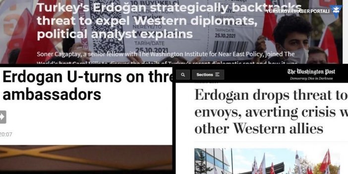 Dünya basını: Erdoğan'ın U dönüşü
