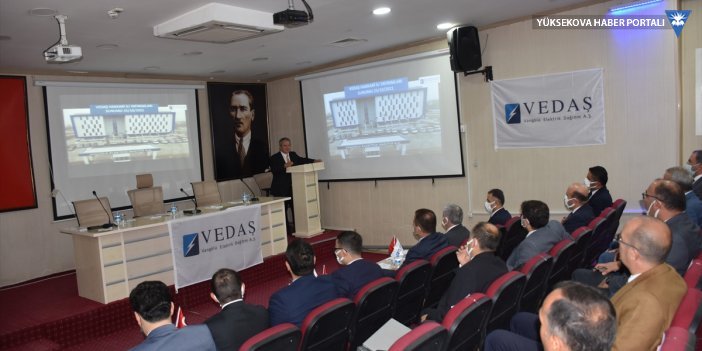 VEDAŞ, Hakkari'de 2021-2022 yatırım programını anlattı