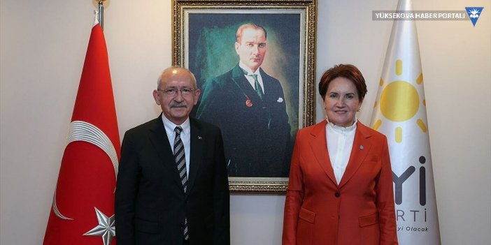 CHP Genel Başkanı Kılıçdaroğlu, İYİ Parti lideri Meral Akşener ile görüştü