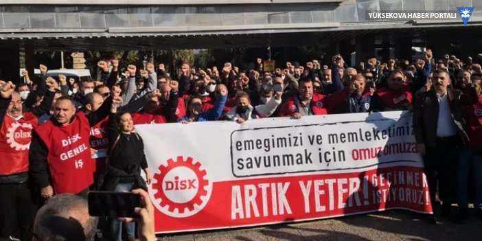 DİSK İzmir'de toplandı: 'Gelin şalteri indirelim, genel greve çıkalım'