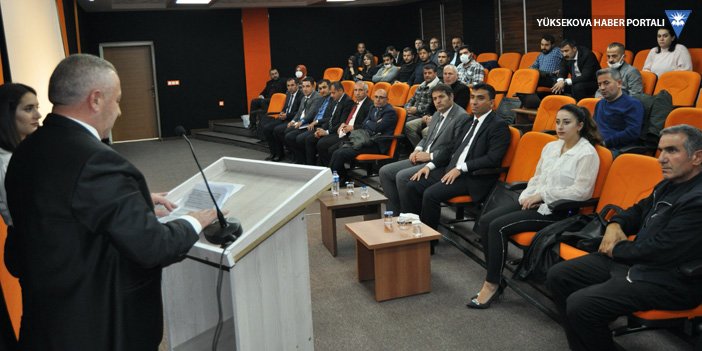 Yüksekova Mesleki Eğitim Merkezi tanıtım toplantısı yapıldı