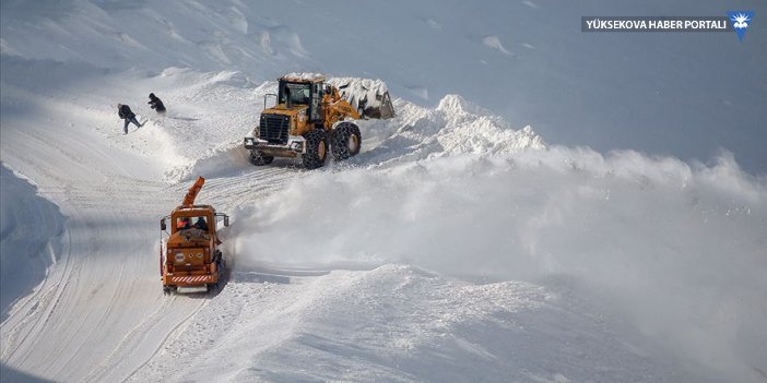 Van-Bahçesaray kara yolu, kar ve tipi nedeniyle ulaşıma kapandı