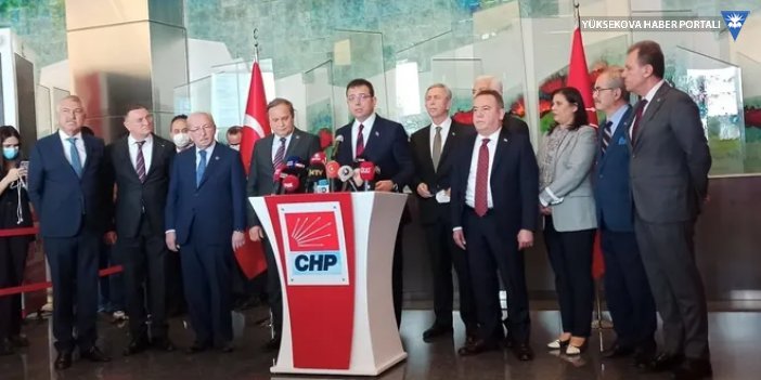 10 başkan CHP Genel Merkezi'nde: Teftişle ilgili sorunumuz yok