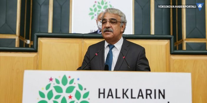 HDP Eş Genel Başkanı Sancar: Mutabakat oluşursa muhalefetin ortak aday fikrine açığız