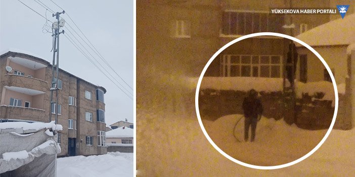 Yüksekova'da kablo hırsızları 10 evi karanlıkta bıraktı