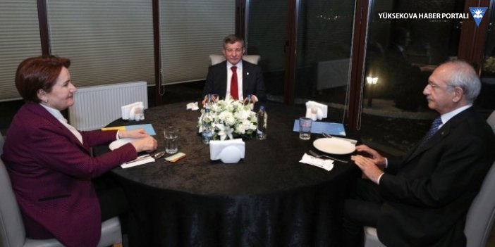 Kılıçdaroğlu, Akşener ve Davutoğlu’ndan sürpriz görüşme