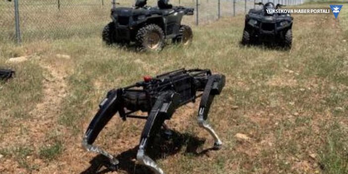 Meksika sınırında "Demokrat farkı": Çelik perde yerine robot köpek