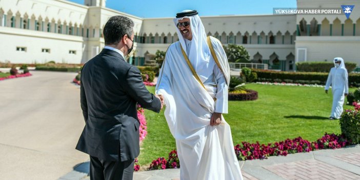 Mesrur Barzani, Doha'da Katar Emiri ile 'ikili ilişkileri' görüştü