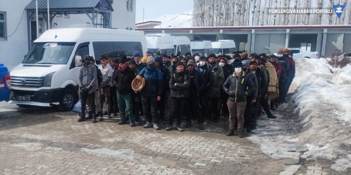 Van'da 78 göçmen yakalandı