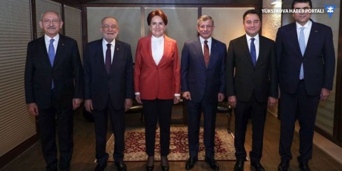 6 lider imzaları attı: Yarının Türkiye’si Mutabakat Metni açıklandı