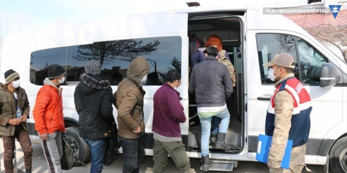 Van'da 116 düzensiz göçmen yakalandı