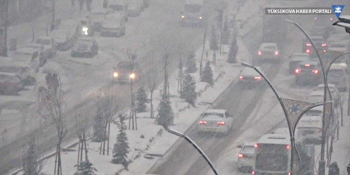 Yüksekova'da kar yağışı: İl genelinde 45 yerleşim biriminin yolu ulaşıma kapandı