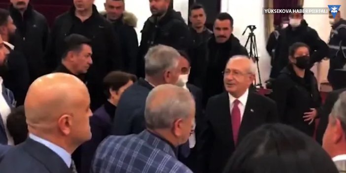 Kılıçdaroğlu ve Selahattin Demirtaş'ın babası selamlaştı