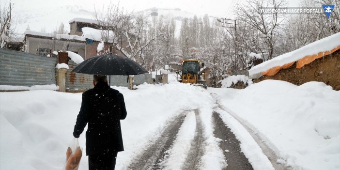 Van ve Hakkari'de 417 yerleşim biriminin yolu kardan kapandı