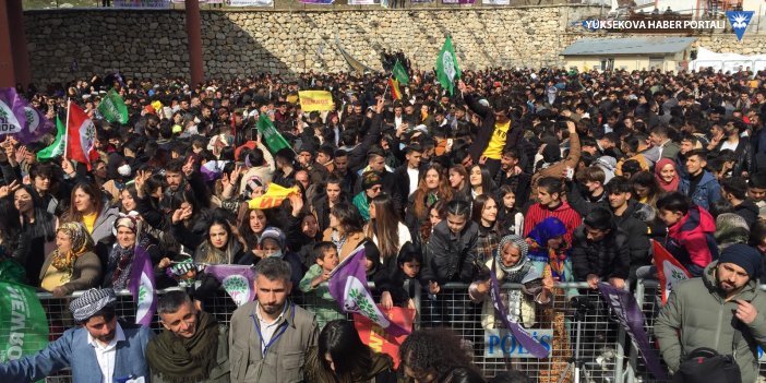 Hakkari'de Newroz coşku ile kutlandı