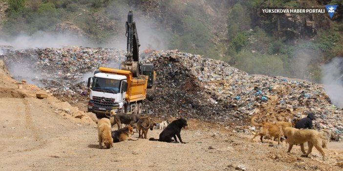 Şemdinli'deki çöpler Yüksekova'ya taşınıyor