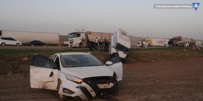 Cizre'de iki ayrı trafik kazasında 3 kişi öldü, 2 kişi yaralandı