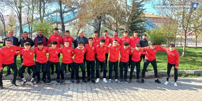 Yüksekova Belediyespor U-18 takımının rakipleri belli oldu