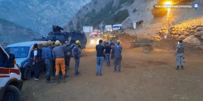 Hakkari'de maden ocağında göçük altında kalan işçi kurtarıldı