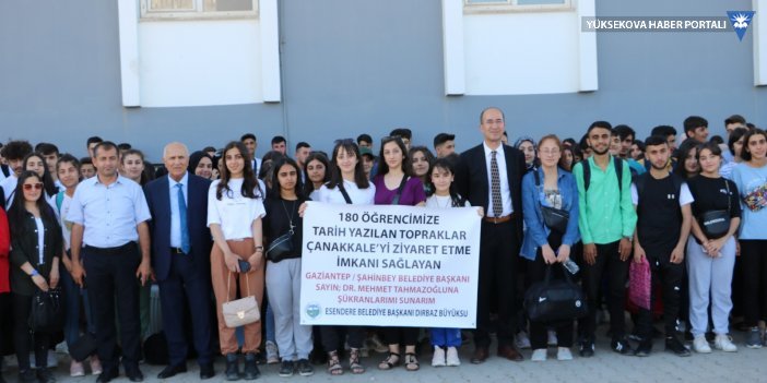 Yüksekova’da 180 öğrenci Çanakkale’yi ziyaret edecek
