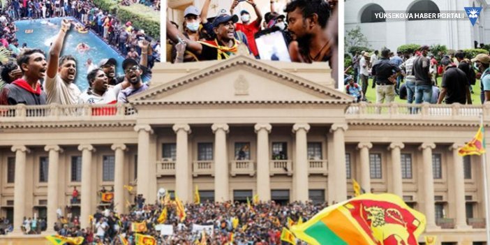 Sri Lanka'da son durum: Ülke ayağa kalktı, halk sarayı bastı, başbakan istifa etti!