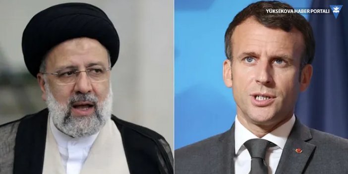 Macron: İran'ın Suriye'ye askeri operasyona karşı çıkmasını destekliyoruz