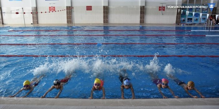 Hakkari'de 2 yılda 12 bin çocuğa yüzme eğitimi verildi