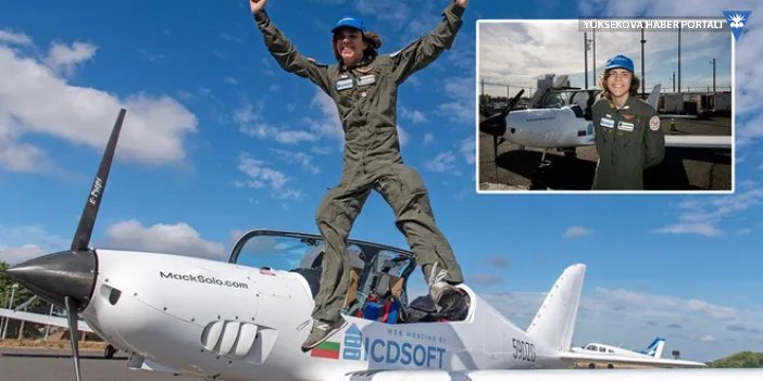 17 yaşındaki pilot, dünyayı tek başına turlayan en genç kişi oldu