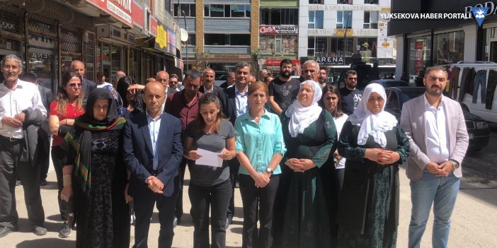 HDP Hakkari Kadın Meclisleri, merkez ve Yüksekova’da açıklama yaptı