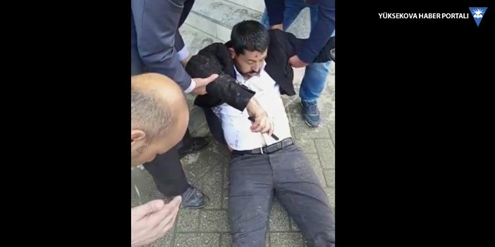 Yüksekova'da HDP'nin yürüyüşüne müdahale: HDP'li vekiller yaralandı