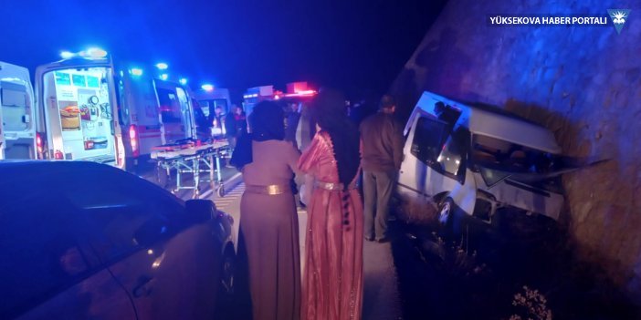 Yüksekova'da trafik kazası: 1 ölü