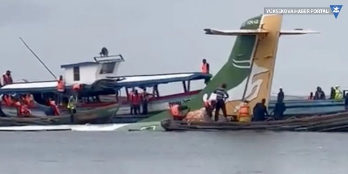 Yolcu uçağı Viktorya Gölü'ne düştü: En az 19 kişi öldü