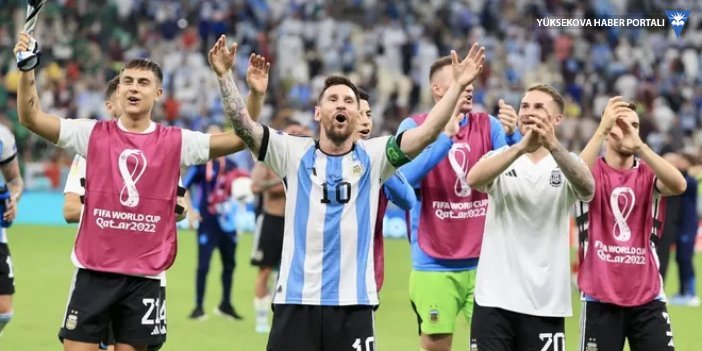 Arjantin kazandı, Messi Maradona'yı yakaladı
