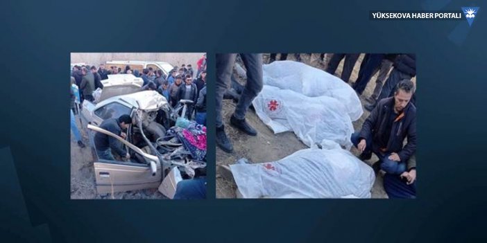 Urmiye-Van karayolunda kaza: 4 ölü, 1 yaralı