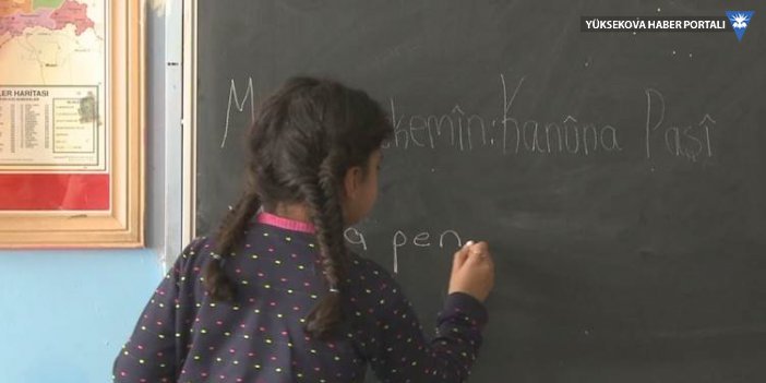 Şemdinli'de 15 ortaokulun 11’inde seçmeli ders Kürtçe oldu