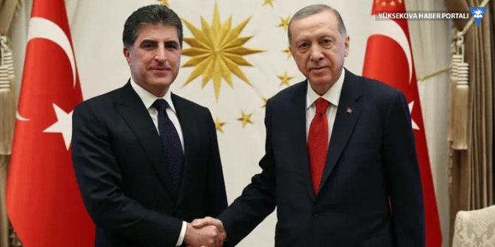 Erdoğan, Neçirvan Barzani ile görüştü