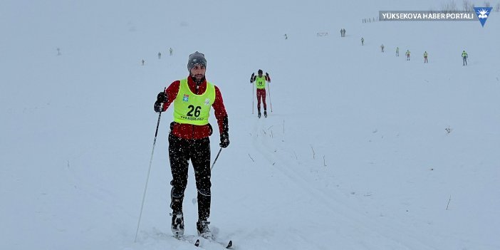 Yüksekova'da, Kayaklı Koşu Eleme Yarışması başladı