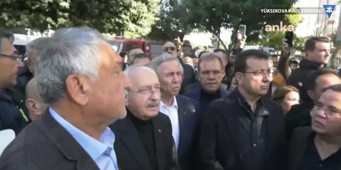 Kılıçdaroğlu deprem bölgesinde: '32 cenaze çıktı bu enkazdan'