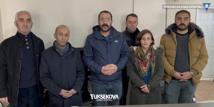 HDP, DBP ve Yeşil Sol'dan Yüksekova'da ortak yardım kampanyası