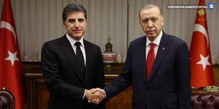 Erdoğan Barzani ile görüştü