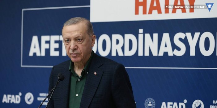 Erdoğan: Hatay'ı sıfırdan inşa edeceğiz ama bize 1 yıl müsaade