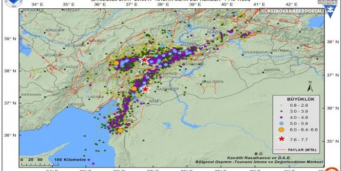 Kandilli Rasathanesi: 16 günde 7 bin 145 deprem meydana geldi
