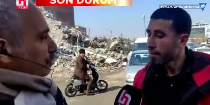 Halk TV muhabirine canlı yayında çekiçli saldırı