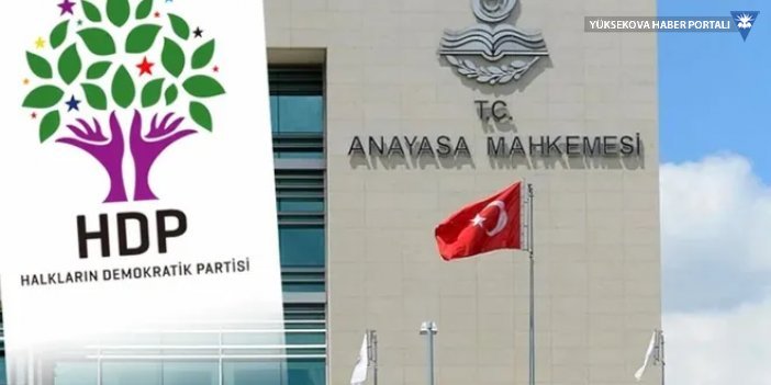 AYM HDP’nin kapatma davası dosyasını raportöre verdi