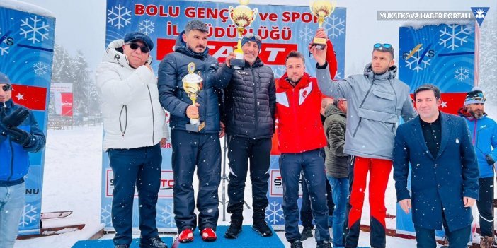 Yüksekova kayaklı koşu takımı Türkiye şampiyonu oldu