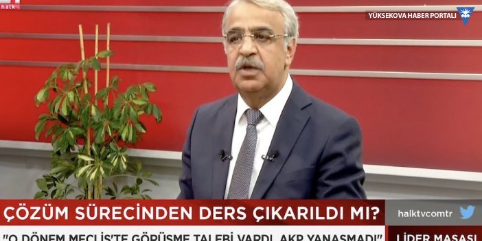 Sancar: HDP seçimlere Yeşil Sol Parti'yle girecek