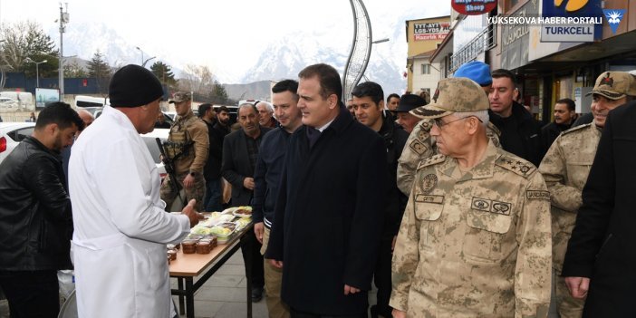 Jandarma Genel Komutanı Çetin, Hakkari'yi ziyaret etti